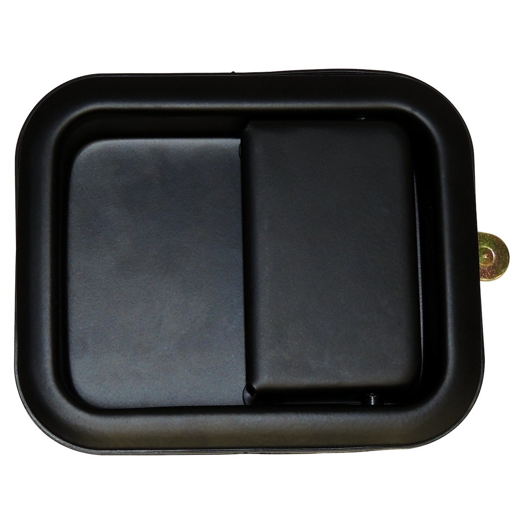 Crown Automotive Exterior Door Handle, OEM Replacement, Black, Steel, Single – 55076222