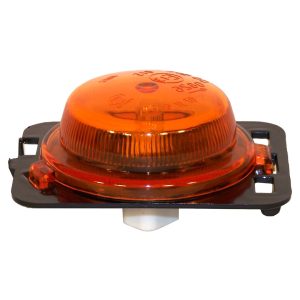 Crown Automotive Side Marker Light, Cab Side Marker Light, Amber, Black Trim, Clear, Single – 55077894AD