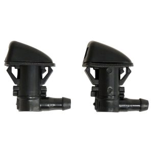 Crown Automotive Windshield Washer Nozzle, Black, Plastic, Set of 2 – 55079049K
