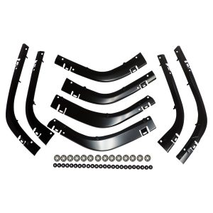 Crown Automotive Fender Flare Retainer, Bracket Style, Metal, With Retainers and Mounting Hardware, Set of 8 – 55155674K