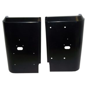 Crown Automotive Body Corner Guard, Primer, Black, Steel, Set of 2, Installs with Rivets – 55175664K