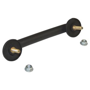 Crown Automotive Footman Loop, Door Mount, Black, Steel/ Plastic, With 2 Nuts, Single – 55176422K
