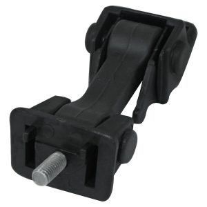 Crown Automotive Hood Latch, Black, Plastic/ Rubber, Single, With Fender Mounted Piece Only – 55176636AD