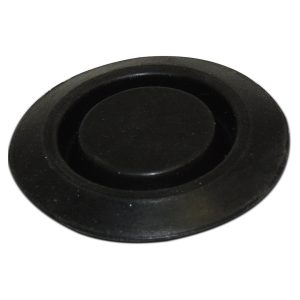 Crown Automotive Body Panel Plug, Used on Footwell or Liftgate, 1-3/4 Inch Outside Diameter, Black, Rubber – 55177482AA