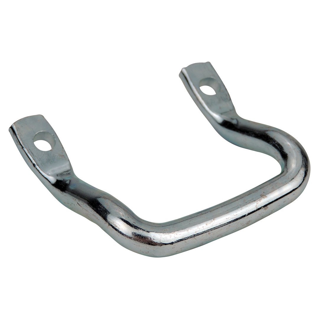 Crown Automotive Footman Loop, Windshield Frame Top Mount, Chrome, Steel, Single – 55177497AC