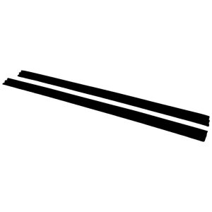 Crown Automotive Door Weather Strip, Window Glass Strip, Black Rubber, With Front Left and Right Outer Door Kit – 55235406K