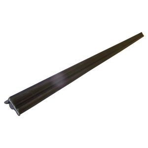 Crown Automotive Door Weather Strip, Window Glass Strip, Black Rubber – 55235407