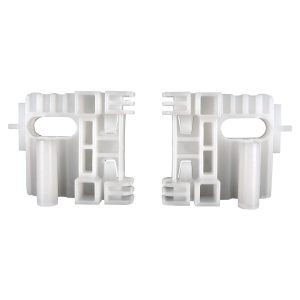 Crown Automotive Window Regulator Hardware Kit, Clip Type, White, Plastic, Set of 2 – 55360034RK