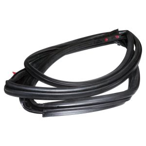 Crown Automotive Door Weather Strip, Black/ Rubber – 55395274AU