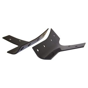 Crown Automotive Windshield Bracket, Black, Steel, Set of 2 – 55395578K