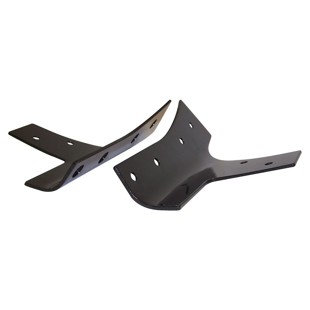 Crown Automotive Windshield Bracket, Black, Steel, Set of 2 – 55395578K