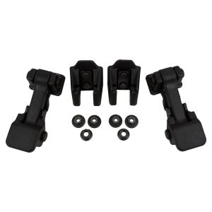 Crown Automotive Hood Latch, Black, Rubber, Set of 2 – 55395653K2