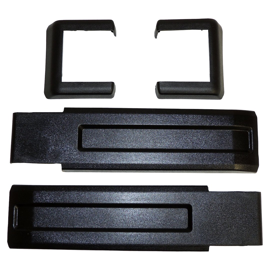 Crown Automotive Tailgate Hinge Cover, Black, Plastic, Set of 2 – 55397091K