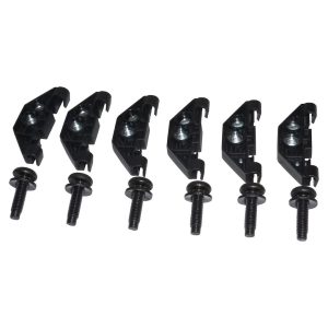 Crown Automotive Hard Top Bolt Set, With 6 Retainers/ 6 Screws – 55397093K