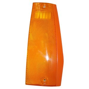 Crown Automotive Turn Signal-Parking-Side Marker Light Lens, OEM Replacement, Amber Lens – 56000110
