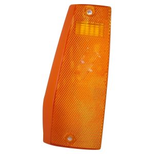 Crown Automotive Turn Signal-Parking-Side Marker Light Lens, OEM Replacement, Amber Lens – 56000111
