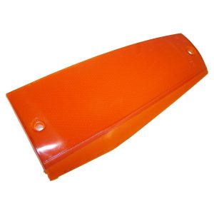 Crown Automotive Turn Signal-Parking-Side Marker Light Lens, OEM Style, Amber – 56000638
