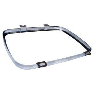Crown Automotive Headlight Trim, Chrome, Metal, Single, Use with H6054, OEM Replacement – 56001260