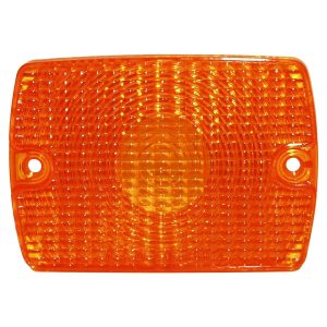 Crown Automotive Turn Signal-Parking-Side Marker Light Lens, OEM Replacement, Amber Lens, Grille Mount – 56001378