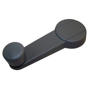 Crown Automotive Window Crank Handle, OEM Replacement, Charcoal, Plastic, Single – 5AB84JS1