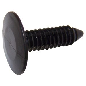 Crown Automotive Panel Retainer, Plastic, Black, Single – 6501916