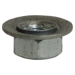 Crown Automotive Nut, Footman Loop Mounting Nut, M4 X 0.70 Thread, Steel, Single, With Captured Washer – 6502028