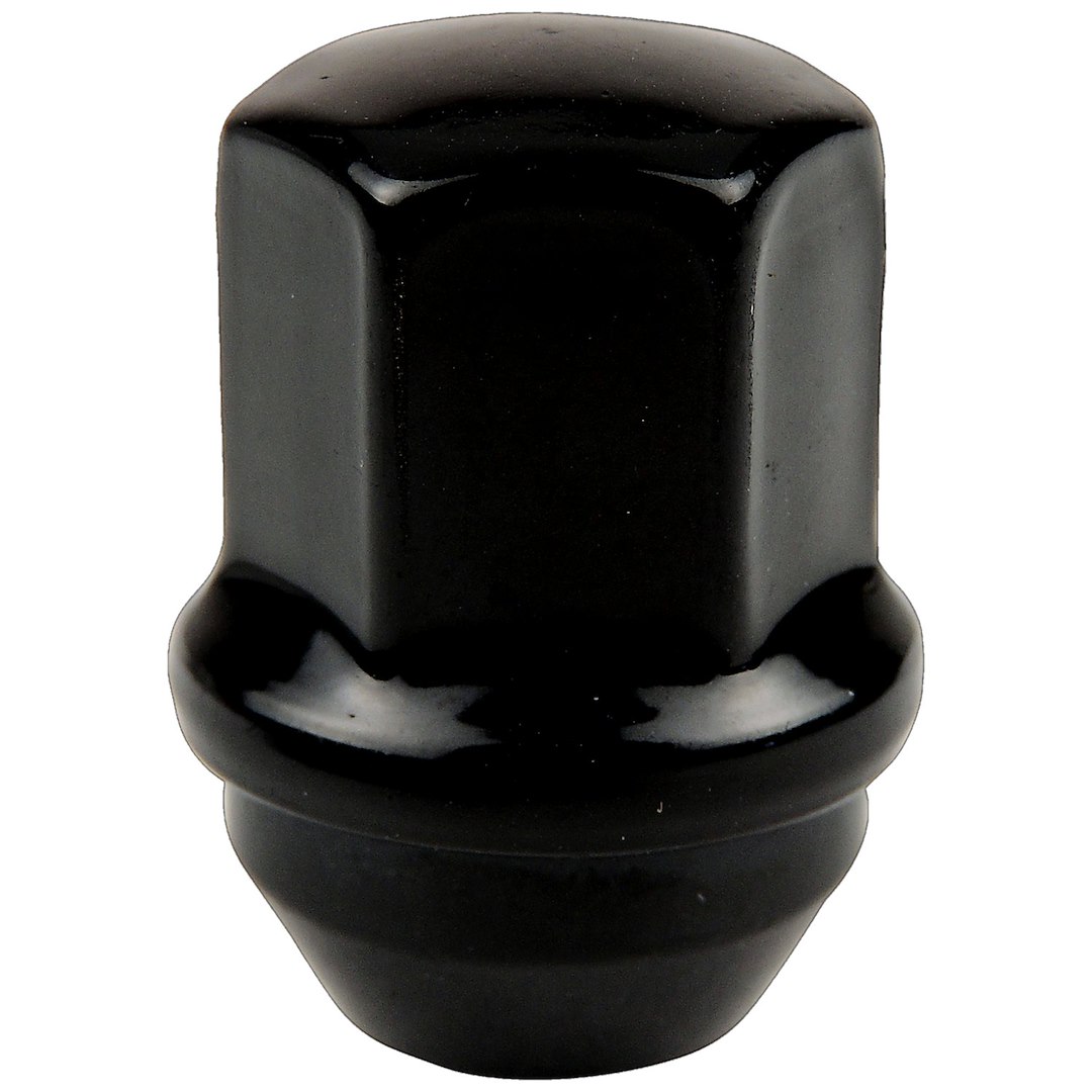 Crown Automotive Lug Nut, M14 X 1.5 Thread Size, 2 Piece Capped, 22 Millimeter Head, Black, Stainless Steel, Single – 6509422BL