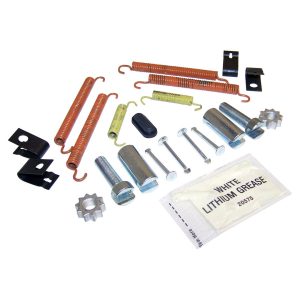 Crown Automotive Brake Hardware Kit, With Springs/ Pins/ Adjusters – 68003589HK
