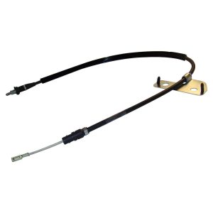 Crown Automotive Parking Brake Cable, Plastic/ Rubber/ Steel, Use Existing Hardware – 68024890AB