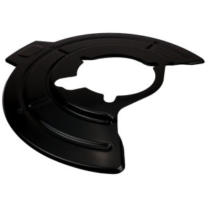 Crown Automotive Brake Dust Shield, Black, Steel – 68043286AB