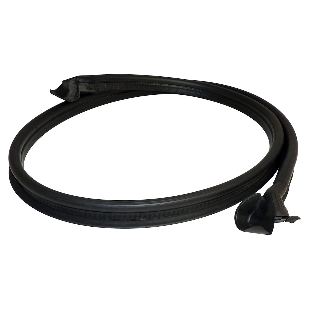 Crown Automotive Liftgate Glass Seal, Black, Rubber – 68088043AA