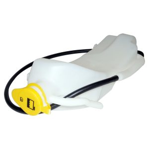 Crown Automotive Coolant Reservoir, White/ Yellow, Plastic – 68091500AD