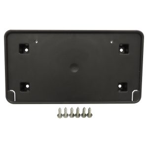 Crown Automotive License Plate Bracket, Black, Plastic – 68144511AC
