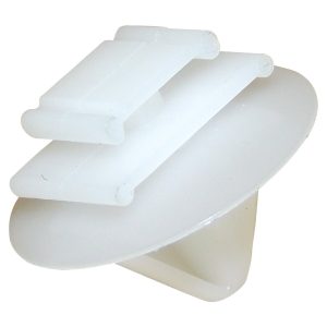 Crown Automotive Fender Flare Retainer, Push-IN, Plastic, White – 68241251AA