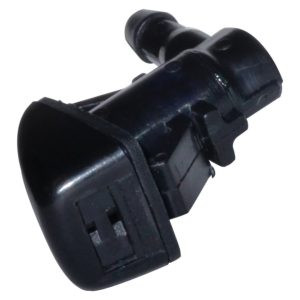 Crown Automotive Windshield Washer Nozzle, Black, Plastic, Single – 68260443AA