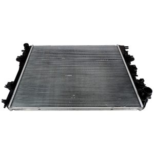 Crown Automotive Radiator, 1 Core Row, Natural Aluminum Core with Natural Black Plastic Tanks – 68268607AA