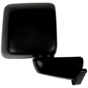 Crown Automotive Exterior Mirror, Single, Black, Electric, Manual Foldaway, With Heated Mirrors, Without Turn Signal Indicators – 68281890AE