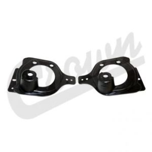 Crown Automotive Driving/ Fog Light Mounting Bracket, Plastic, Black, Set of 2 – 68293712K