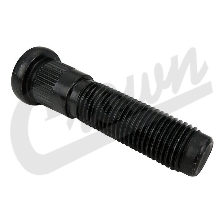Crown Automotive Wheel Stud, Threaded, M14 X 1.5 Thread, Steel, Single – 68398367AA