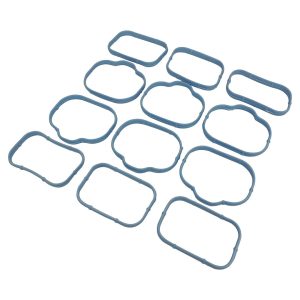 Crown Automotive Intake Manifold Gasket, Lower and Upper, Silicone, Blue, Set of 12 – 68535427AA