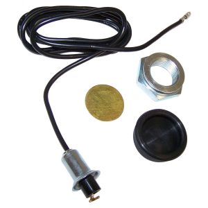 Crown Automotive Horn Button, Wired Assembly, With Button/ Switch/ Nut/ Contact – 802359K
