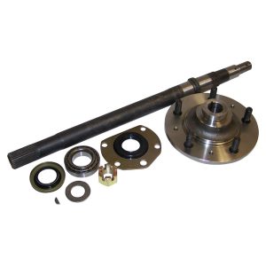 Crown Automotive Axle Shaft Kit, Dana 20, 22 Inch Right Side Length, With Axle Shaft/ Hub, Bearing/ Seals/ Nut/ Washers/ Key – 8127081K