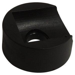 Crown Automotive Exterior Mirror Arm Bushing, Black, Plastic, Single – 83500261