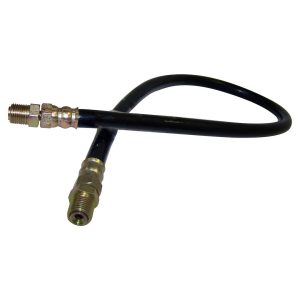 Crown Automotive Oil Filter Relocation Hose, 9-1/2 Inch Length, Black, Metal/ Rubber – A1198