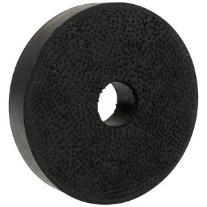 Crown Automotive Body Mount Bushings, Black, Rubber, 2-7/16 Inch Outer Diameter, 9/16 Inch Inner Diameter, 1/2 Inch Thickness – A4414