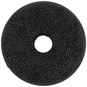 Crown Automotive Body Mount Bushings, Black, Rubber, 2-7/16 Inch Outer Diameter, 9/16 Inch Inner Diameter, 1/2 Inch Thickness – A4414