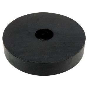 Crown Automotive Body Mount Bushings, Black, Rubber, 2-7/16 Inch Outer Diameter, 9/16 Inch Inner Diameter, 1/2 Inch Thickness – A4414