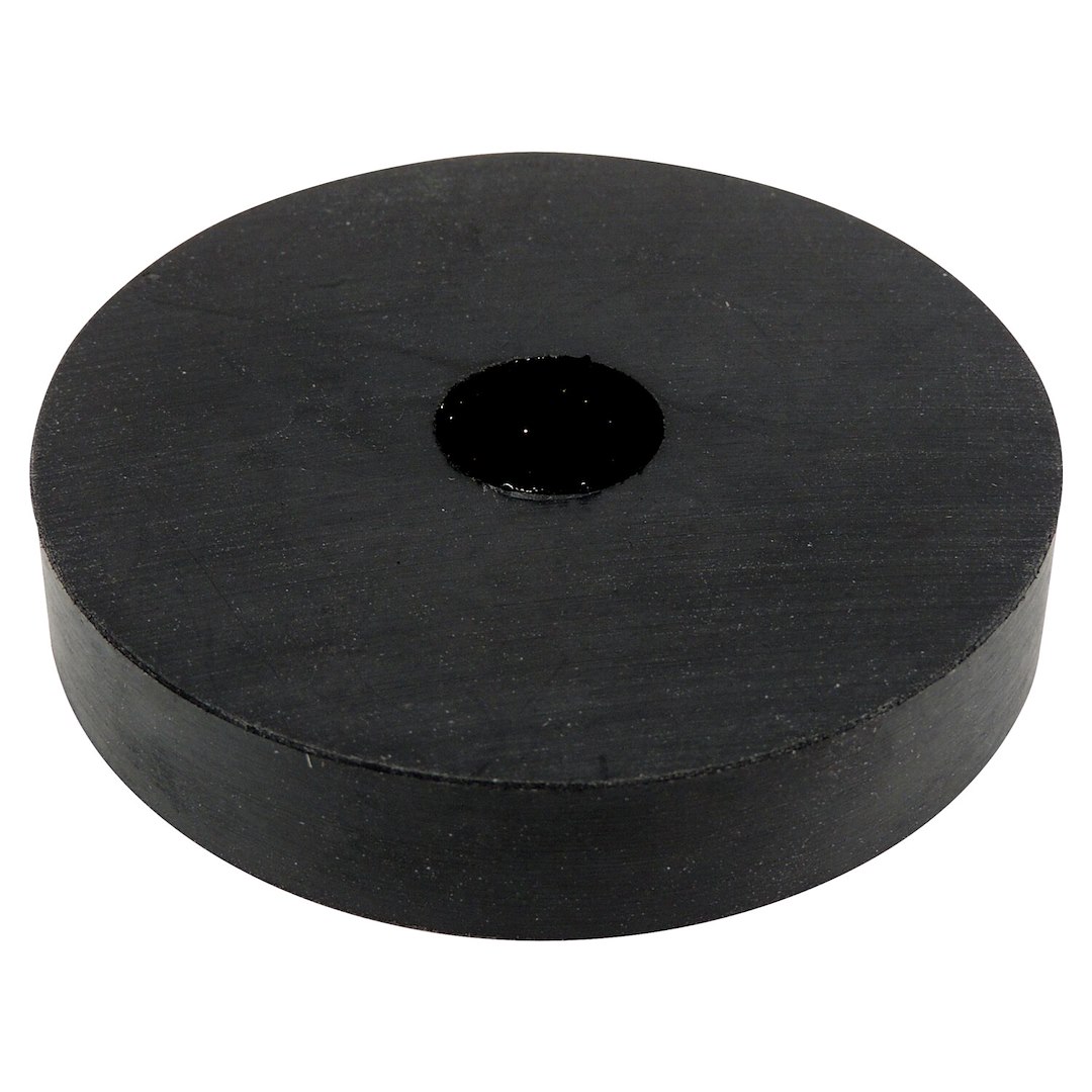 Crown Automotive Body Mount Bushings, Black, Rubber, 2-7/16 Inch Outer Diameter, 9/16 Inch Inner Diameter, 1/2 Inch Thickness – A4414