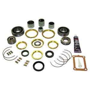 Crown Automotive Manual Trans Service Kit, For Use with AX15 Transmission, With Bearings/ Seals/ Gaskets/ Blocking Rings/ Hardware – AX15MASKIT