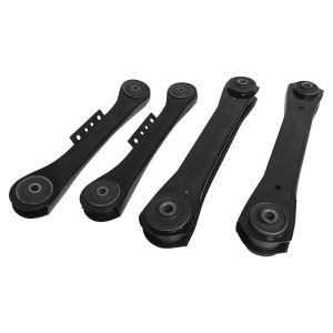 Crown Automotive Control Arm, Black, Steel/ Rubber, With Left/ Right/ Upper/ Lower Control Arms, Pack of 4 – CAK11